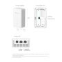 TP-Link Omada EAP625GP-WallAX1800 Wi-Fi 6 Wall Plate GPON Access Point (EAP625GP-WALL) thumbnail