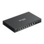 TP-Link ES210X-M2 netwerk-switch Managed 2.5G Ethernet (100/1000/2500) Bureaublad-/wandmontage Zwart (ES210X-M2) thumbnail