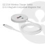 CLUB3D CAC-3027 Qi2 25W draadloze oplader zwart Qi 2.2 MagSafe-compatibel magnetisch pad (CAC-3026) thumbnail
