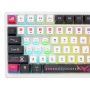 ASUS ROG Azoth X toetsenbord Gamen USB + RF Wireless + Bluetooth Zwitsers Zwart, Wit (90MP044F-BKWA30) thumbnail