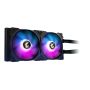 GIGABYTE AORUS WATERFORCE X 280 Processor Alles-in-één vloeistofkoeler Zwart 1 stuk(s) (GP-AORUS WATERFORCE X 280) thumbnail