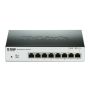 D-Link DGS-1100-08P netwerk-switch Managed L2 Gigabit Ethernet (10/100/1000) Power over Ethernet (PoE) Zwart (DGS-1100-08P) thumbnail