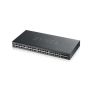Zyxel GS1920-48V2 netwerk-switch Managed Gigabit Ethernet (10/100/1000) Zwart (GS1920-48V2) thumbnail
