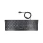 DELOCK USB Tastatur kabelgebunden 1.5m schwarz mit XXL Buchstaben und Beleuchtung (12170) thumbnail
