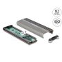 Delock Externe Behuizing M.2 NVMe PCIe SSD USB-C 20 Gbps (42001) thumbnail