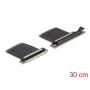 Delock Riser Karte PCI Express 4.0 x16 Stecker zu x16 Slot 90° gewinkelt mit Kabel 30 cm (81509) thumbnail