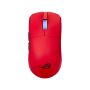 ASUS ROG Harpe II Ace RED muis Gamen Rechtshandig RF Wireless + Bluetooth + USB Type-A Optisch 42000 DPI (90MP0490-BMUA20) thumbnail
