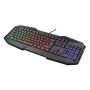 Trust GXT 830-RW Avonn toetsenbord Gamen USB Duits Zwart (22278) thumbnail