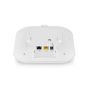 Zyxel WAX610D-EU0101F draadloos toegangspunt (WAP) 2400 Mbit/s Wit Power over Ethernet (PoE) (WAX610D-EU0101F) thumbnail