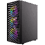 Antec AX26 RGB Elite Mid Tower Gaming Bl - Midi/Minitower (0-761345-10199-8) (0-761345-10199-8) thumbnail