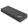 Lenovo 40AN0135IT laptop dock & poortreplicator Bedraad Thunderbolt 2 Zwart, Rood (40AN0135IT) thumbnail