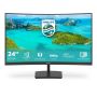 Philips E Line 241E1SCA/00 computer monitor 59,9 cm (23.6") 1920 x 1080 Pixels Full HD LCD Zwart (241E1SCA/00) thumbnail