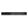 Zyxel XMG2230-28HP Managed L2/L3 2.5G Ethernet (100/1000/2500) Power over Ethernet (PoE) 1U Zwart (XMG223028HPZZ0101F) thumbnail