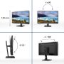 Philips S Line 273S1/00 computer monitor 68,6 cm (27") 1920 x 1080 Pixels Full HD LCD Zwart (273S1/00) thumbnail