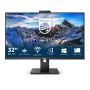 Philips P Line 326P1H/00 computer monitor 80 cm (31.5") 2560 x 1440 Pixels Quad HD LED Zwart (326P1H/00) thumbnail