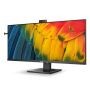 Philips 5000 series 40B1U5601H/00 computer monitor 101,6 cm (40") 3440 x 1440 Pixels Wide Quad HD LCD Zwart (40B1U5601H/00) thumbnail