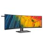 Philips 6000 series 45B1U6900C 113 cm (44.5") 5120 x 1440 Pixels UltraWide Dual Quad HD LED Zwart (45B1U6900C/00) thumbnail