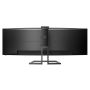 Philips P Line 499P9H/01 computer monitor 124 cm (48.8") 5120 x 1440 Pixels UltraWide Dual Quad HD LCD Zwart (499P9H/00) thumbnail