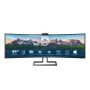 Philips P Line 499P9H/01 computer monitor 124 cm (48.8") 5120 x 1440 Pixels UltraWide Dual Quad HD LCD Zwart (499P9H/00) thumbnail