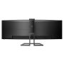 Philips P Line 499P9H/01 computer monitor 124 cm (48.8") 5120 x 1440 Pixels UltraWide Dual Quad HD LCD Zwart (499P9H/00) thumbnail