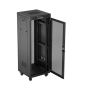 LANBERG 19 32U 600x600 freist. LCD perfor.Tür (FlatPack) sw (Speditionsversand) (FF01-6632-23BL) thumbnail