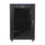 LANBERG 19 15U 600x800 freist. LCD Glastür (FlatPack) sw (Speditionsversand) (FF01-6815-12BL) thumbnail