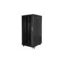 Lanberg rack FF01-6827-12B (27U 19 1390mm / 600mm / 800 mm Standing Solid, Glass 800 kg black) (FF01-6827-12B) thumbnail