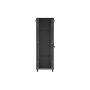 LANBERG free standing rack 19inch cabinet 37U 600x800 glass door LCD flat pack black (FF01-6837-12BL) thumbnail