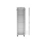 LANBERG 19/42U 600x800 rack cabinet LCD flat pack glass door grey V2 (FF01-6842-12SL) thumbnail