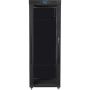 Lanberg 19-inch Rackschrank 42U 800x800 zwart (FF01-8842-12BL) thumbnail