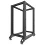Lanberg 19" 22U 600x1000 Open Rack zwart (OR01-6022-B) thumbnail