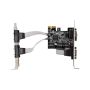 Lanberg PCI Express COM 9PIN X4 met Low Profile Bracket (PCE-DB9-004) thumbnail