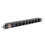 Lanberg PDU 1U Rack 8x Stopcontact 16A (PDU-08E-0200-BK) thumbnail