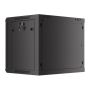 LANBERG 19  9U 600x450 Wandgeh. Metalltür (FlatPack) grau (WF01-6409-00S) thumbnail