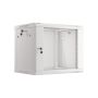 Lanberg 9U 500mm Hanging Rack met glazen deur grijs (WF01-6409-10S) thumbnail