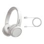 Philips 4000 series TAH4205WT/00 hoofdtelefoon/headset Draadloos Hoofdband Oproepen/muziek USB Type-C Bluetooth Wit (TAH4205WT/00) thumbnail