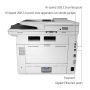 HP LaserJet Enterprise M430f Multifunction Zwart-wit Printer, Alleen Ethernet; Kopieerapparaat, scanner (3PZ55ABGJ) thumbnail