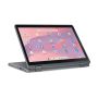 Lenovo Chrome 500e 2in1 G5 M89 MediaTek Kompanio 540 Chromebook 31 cm (12.2") Touchscreen WUXGA 8 GB LPDDR5x-SDRAM 64 GB UFS Wi-Fi 6E (802.11ax) ChromeOS Engels Grijs (83TA000AMH) thumbnail