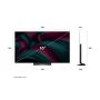 LG OLED55C58LA.AEU tv 139,7 cm (55") 4K Ultra HD Smart TV Wifi Zwart (OLED55C58LA.AEU) thumbnail