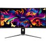 MSI MPG 341CQPX QD-OLED computer monitor 86,4 cm (34") 3440 x 1440 Pixels UltraWide Quad HD Zwart (MPG341CQPXQDOLED) thumbnail