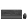 Philips 6000 series SPT6607B/00 toetsenbord Inclusief muis RF-draadloos + Bluetooth Amerikaans Engels Zwart (SPT6607B/00) thumbnail