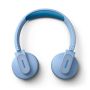 Philips TAK4206BL/00 hoofdtelefoon/headset Bedraad en draadloos Hoofdband Oproepen/muziek USB Type-C Bluetooth Blauw thumbnail