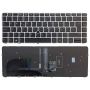 HP Keyboard Backlight met Palmrest 14 inch Noors (836308-091) thumbnail