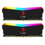 PNY XLR8 geheugenmodule 32 GB 2 x 16 GB DDR4 3200 MHz (MD32GK2D4320016XRGB) thumbnail