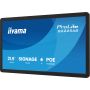 iiyama ProLite S2225AS-B1P Digitale signage flatscreen 54,6 cm (21.5") LCD Wifi 500 cd/m² Full HD Zwart Type processor Android 24/7 thumbnail