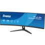 iiyama ProLite XCB4594DQSU-B1 computer monitor 113 cm (44.5") 5120 x 1440 Pixels Dual QHD LED Zwart thumbnail
