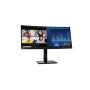Lenovo ThinkVision P34w-20 computer monitor 86,7 cm (34.1") 3440 x 1440 Pixels Wide Quad HD LED Zwart (63F2RAR3U3) thumbnail