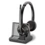 POLY W8220/A, UC Headset Draadloos Hoofdband Kantoor/callcenter Bluetooth Zwart (207325-12) thumbnail