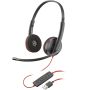 POLY Blackwire 3220 stereo USB-A-headset (bulk) (209745-201) thumbnail