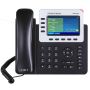 Grandstream Networks Grandstream GXP2140, 4,3 TFT bar. displej, 4 SIP úèty, 4 prog. tl., BT, dual Gbit port, P (GXP2140) thumbnail